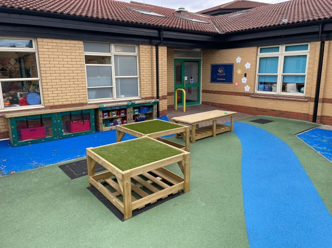 Grass Topped Nature Table