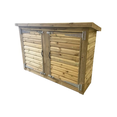 Three Tier School Storage Unit with Timber Doors