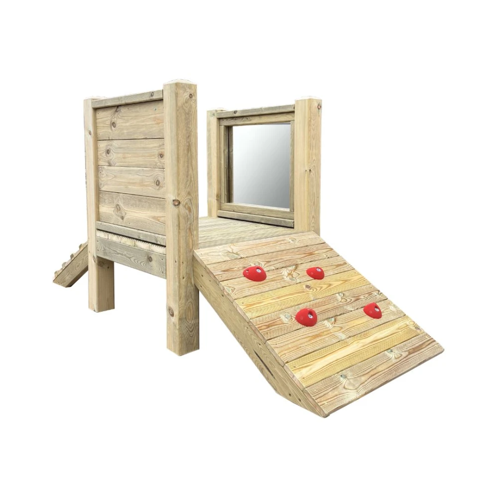 Small Outdoor Up and Over Climbing Unit