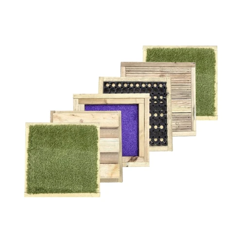 Children's Outdoor Sensory Panels 6pk