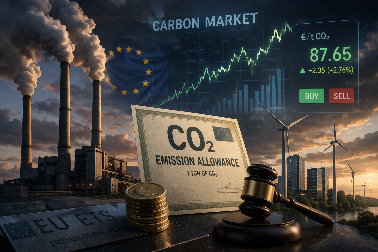Il sistema ETS fa pagare le emissioni alle aziende. Ma funziona davvero? Ecco come cambia l’economia europea e i suoi limiti.
