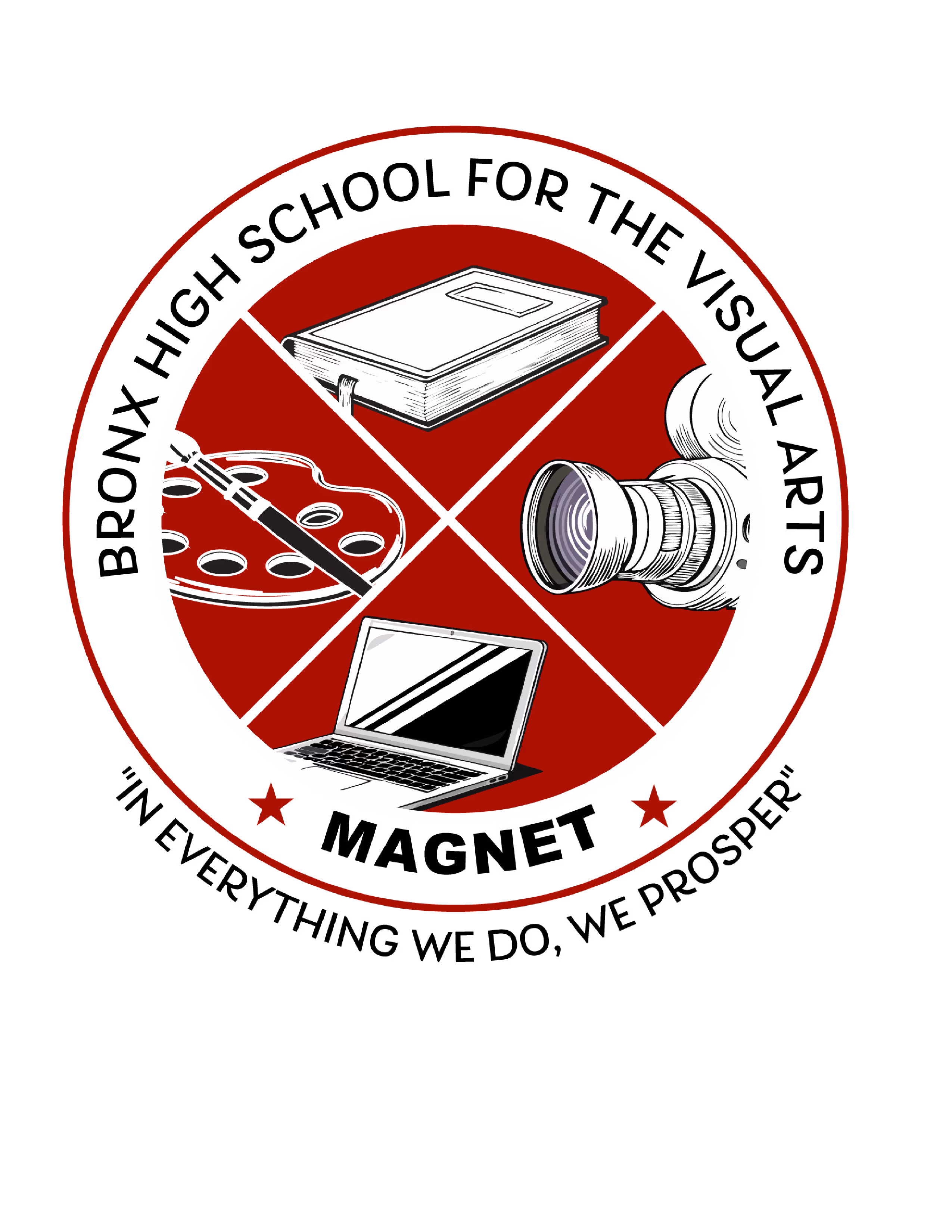 Bronx High School for the Visual Arts logo