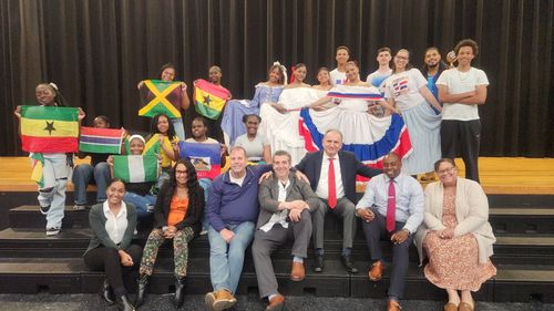 Students and staff celebrate diversity
