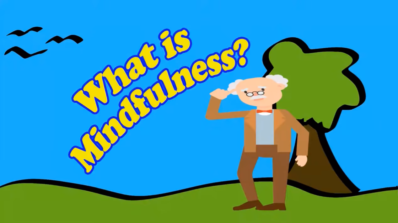 What is mindfulness cartoon