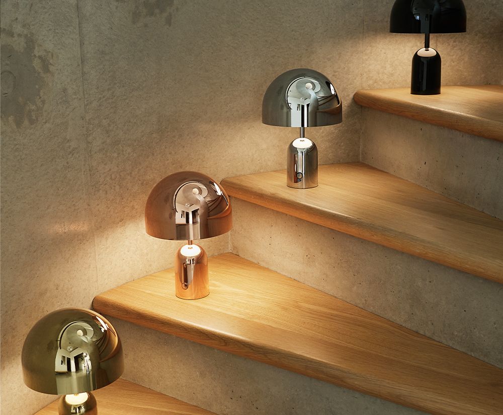 The Bell portable table lamp