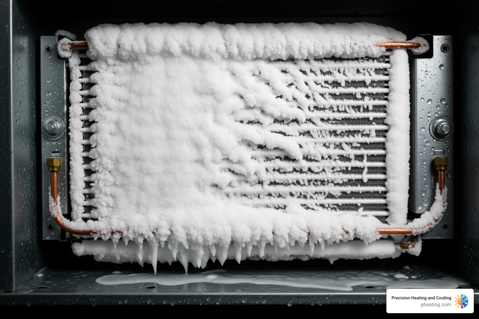 frozen evaporator coil - AC unit not cooling