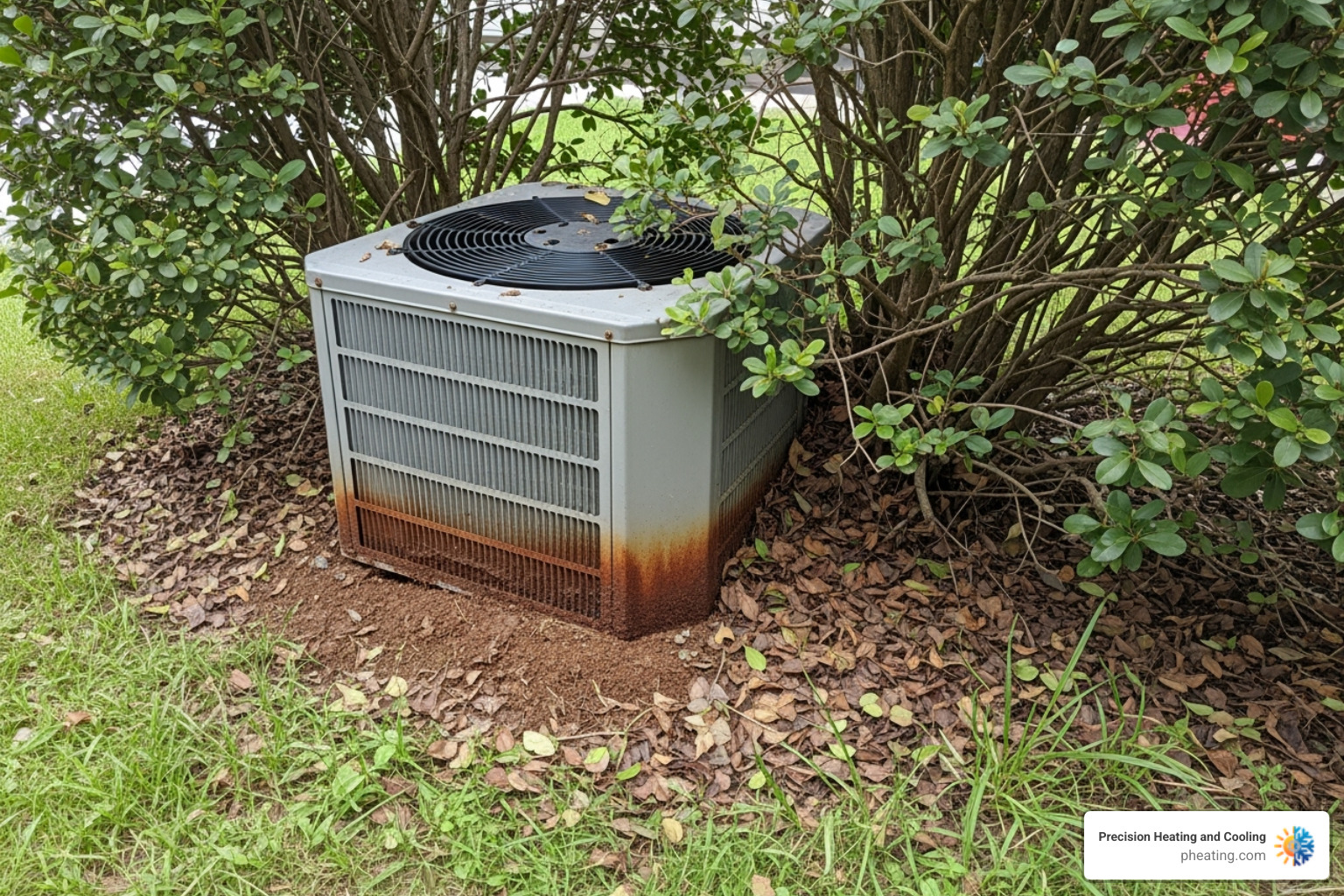dirty outdoor condenser unit - AC unit not cooling