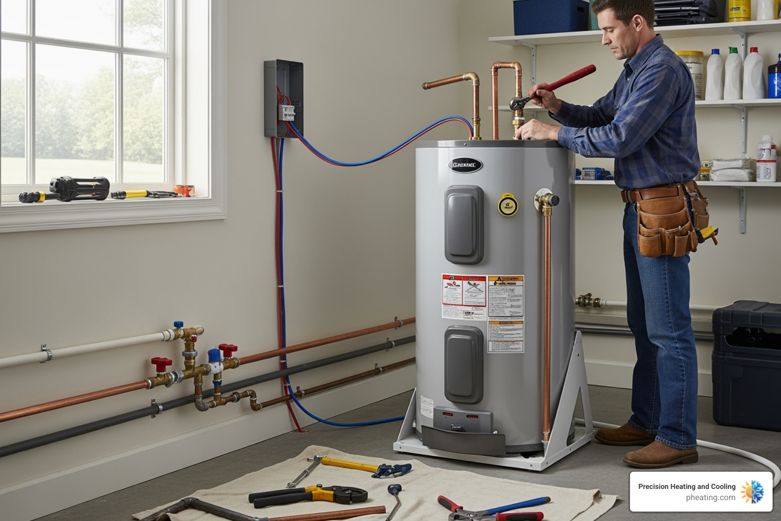 How to Install an Electric Hot Water Heater Tank