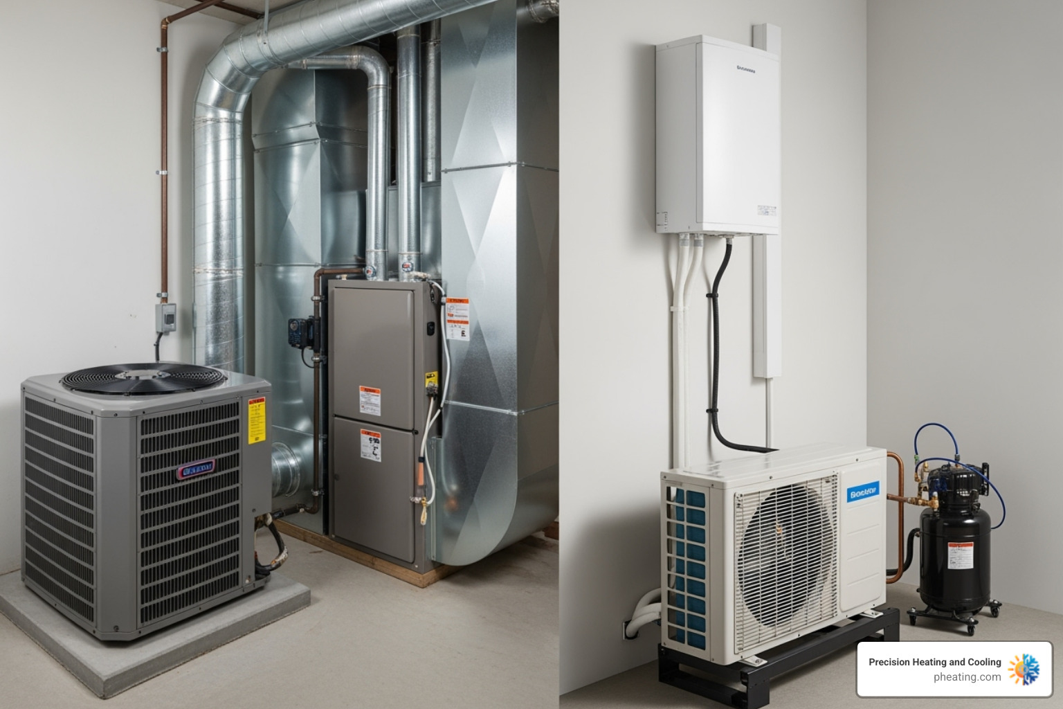 Central AC vs. Ductless Mini-Split Components - air conditioning installation san jose ca