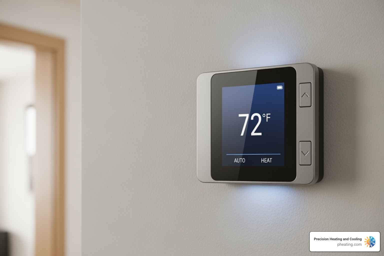 modern smart thermostat on a wall - air conditioning repair san jose modern smart thermostat on a wall - air conditioning repair san jose
