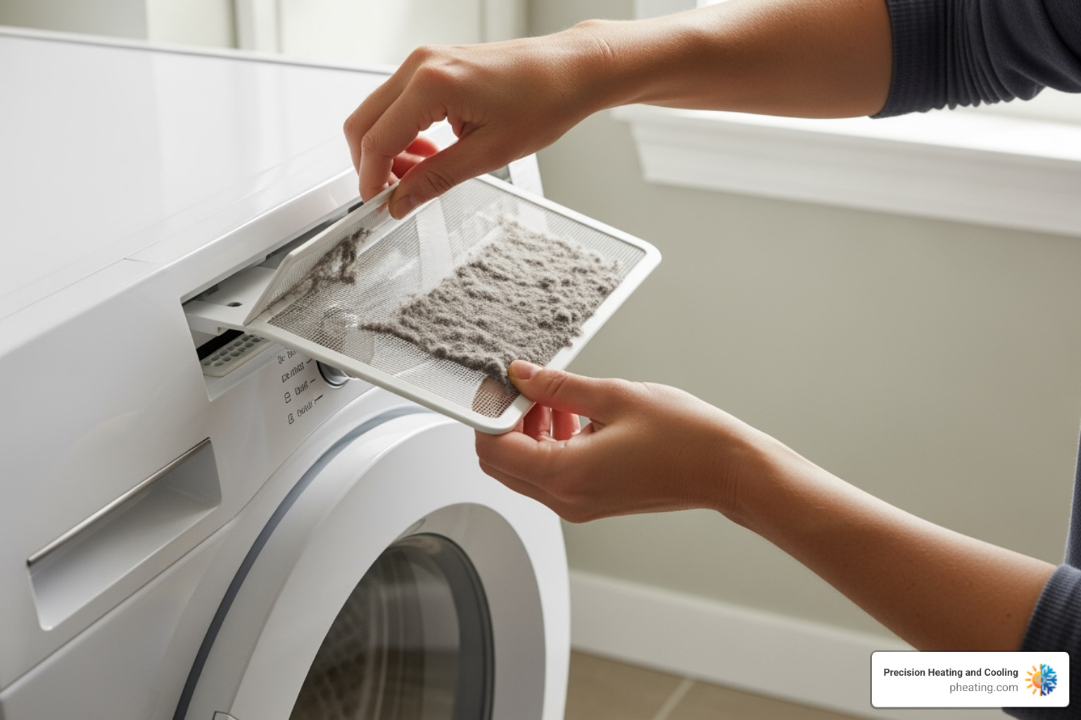 homeowner cleaning the lint trap on their dryer - dryer vent installation San Jose homeowner cleaning the lint trap on their dryer - dryer vent installation San Jose