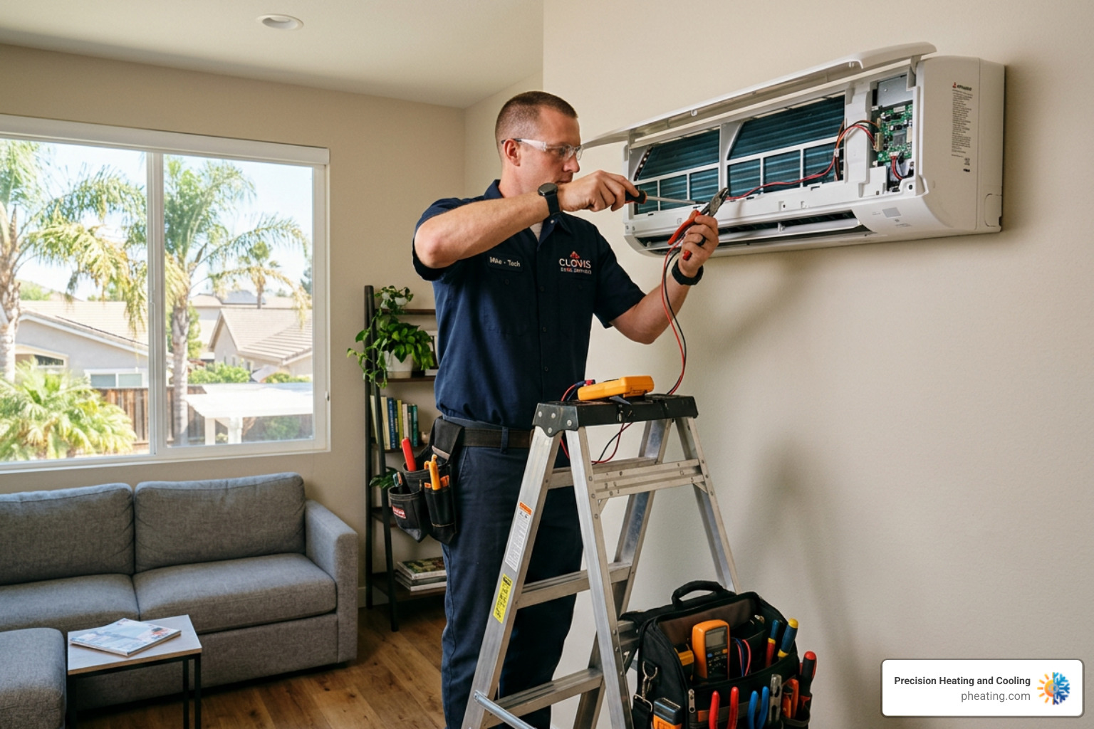 Expert Ductless AC Repair in Clovis CA for a Cooler Home