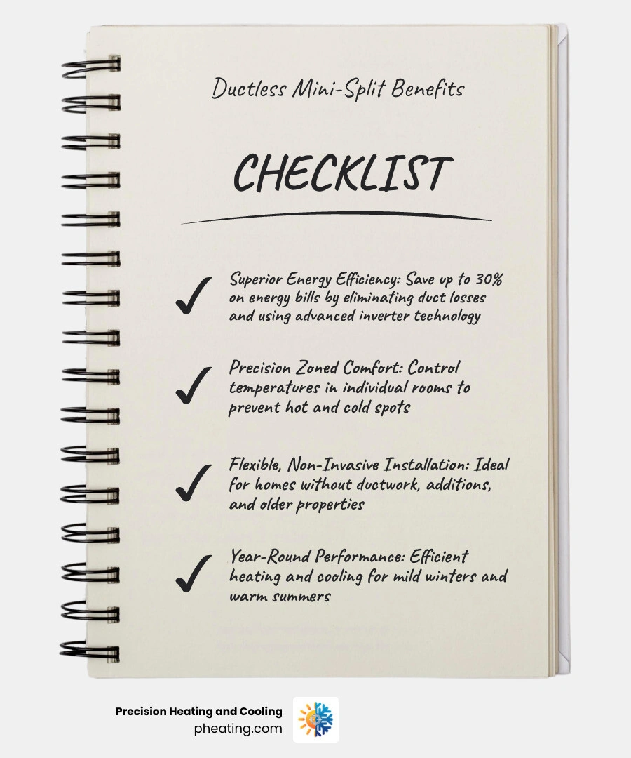 Infographic explaining how ductless mini-split systems work - ductless mini split benefits for bay area homes infographic Infographic explaining how ductless mini-split systems work - ductless mini split benefits for bay area homes infographic