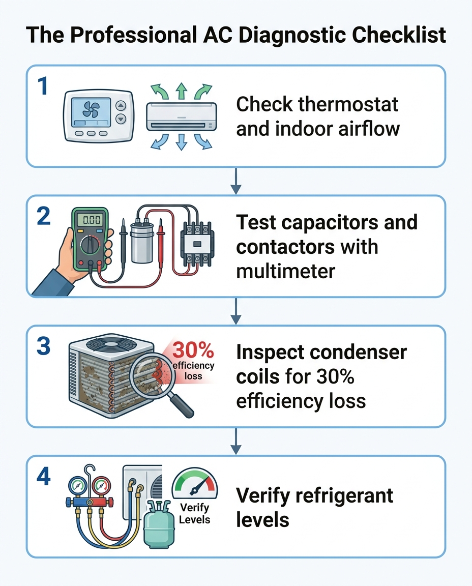 The Professional AC Diagnostic Checklist