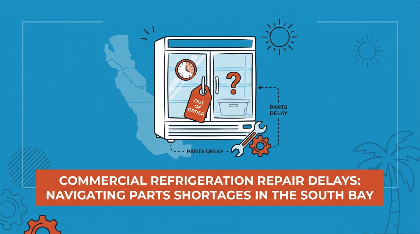 Commercial Refrigeration Repair Delays: Navigating Parts Shortages in the South Bay