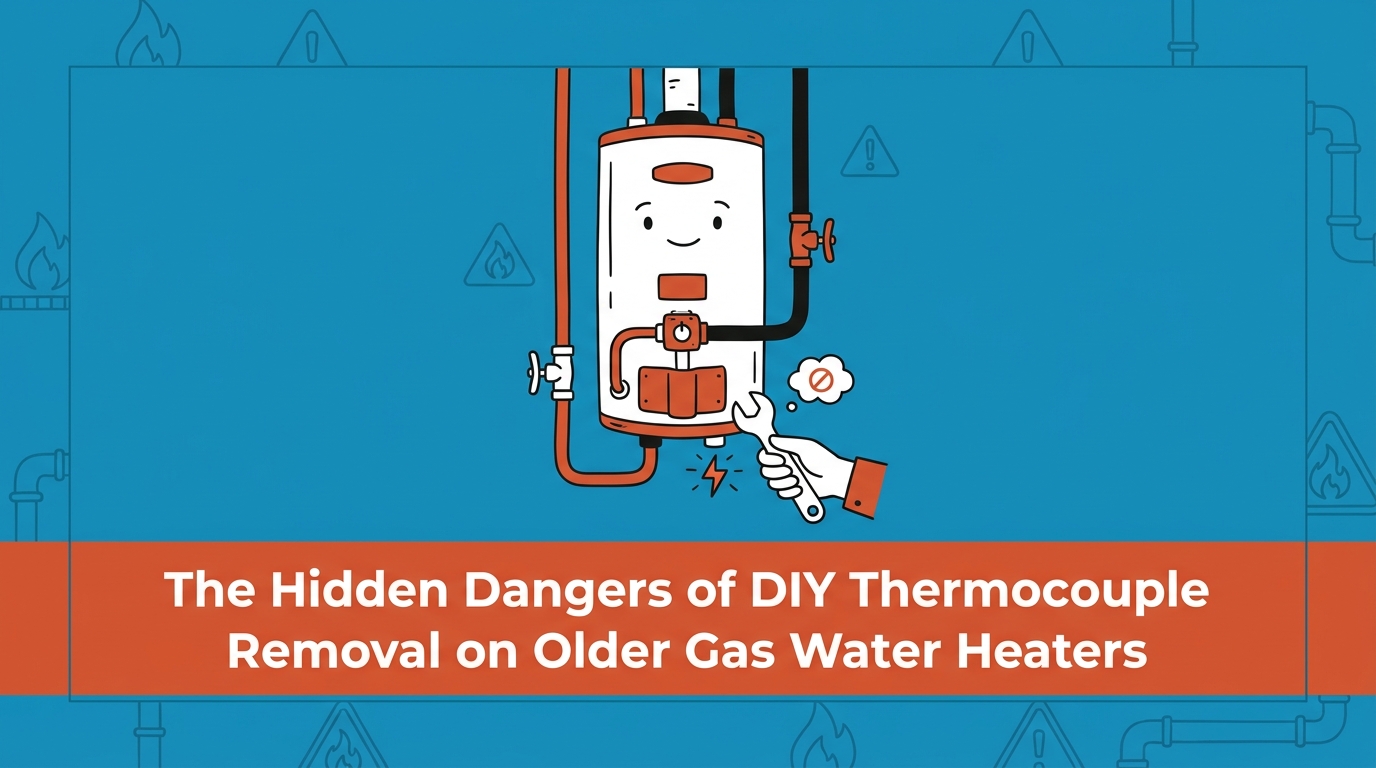 The Hidden Dangers of DIY Thermocouple Removal on Older Gas Water Heaters
