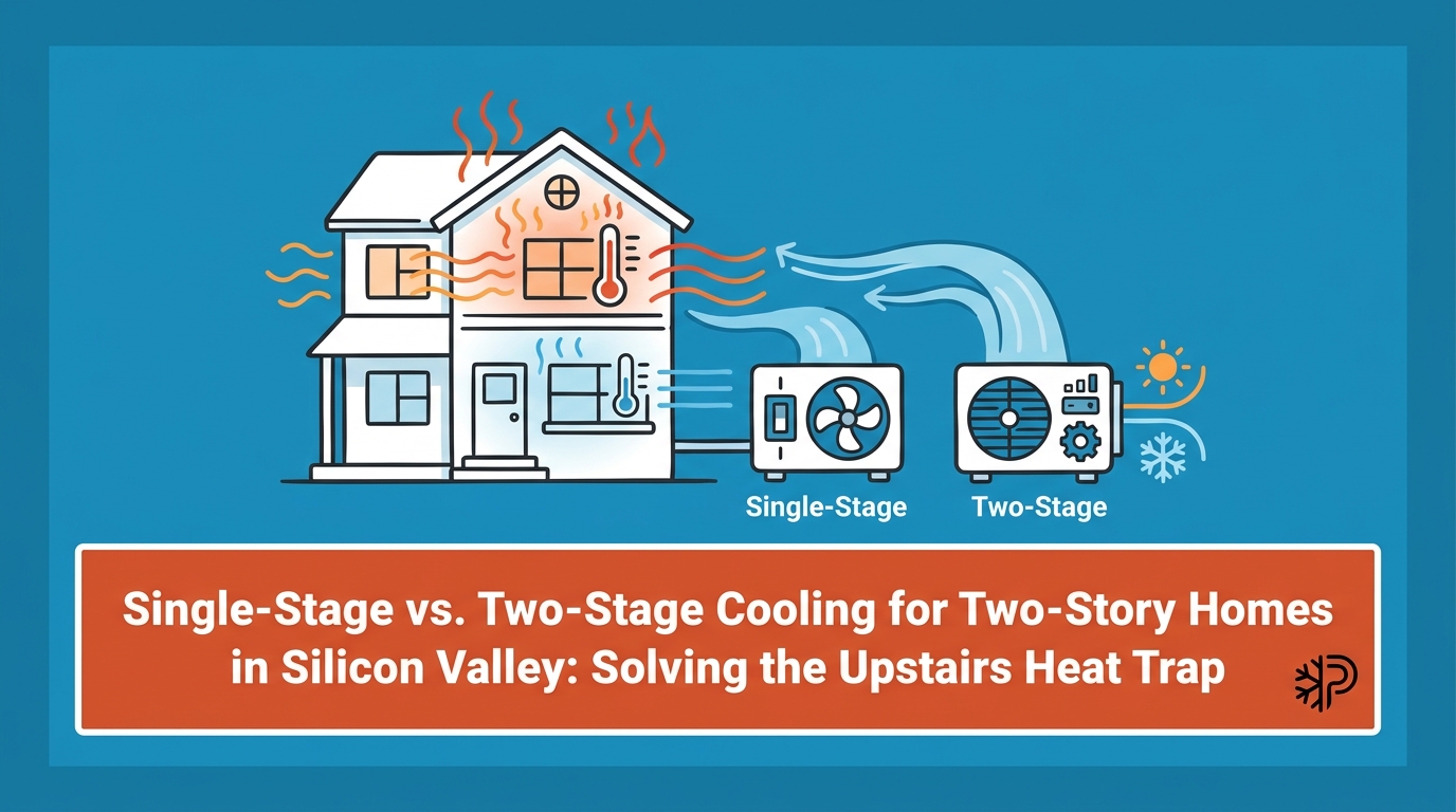 Single-Stage vs. Two-Stage Cooling for Two-Story Homes in Silicon Valley