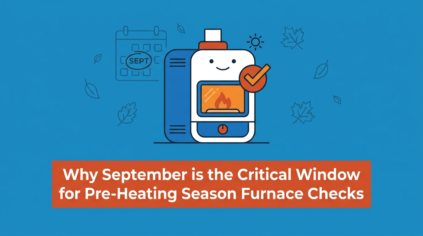 Why September is the Critical Window for Pre-Heating Season Furnace Checks