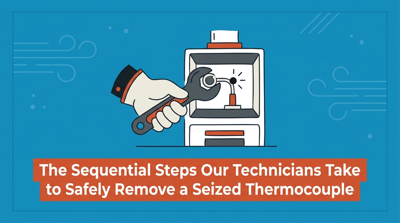The Sequential Steps Our Technicians Take to Safely Remove a Seized Thermocouple