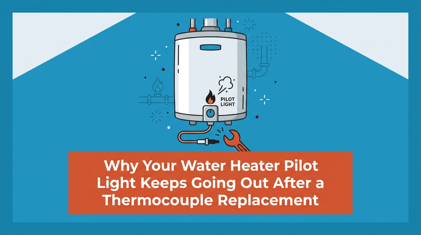 Why Your Water Heater Pilot Light Keeps Going Out After a Thermocouple Replacement