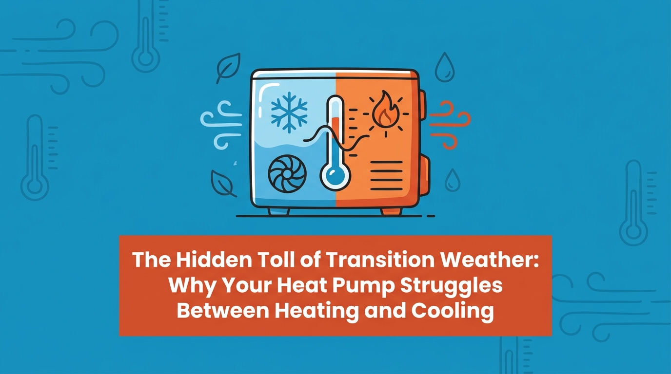 Shifting from Cooling to Heating: The Toll Transition Weather Takes on Your Heat Pump