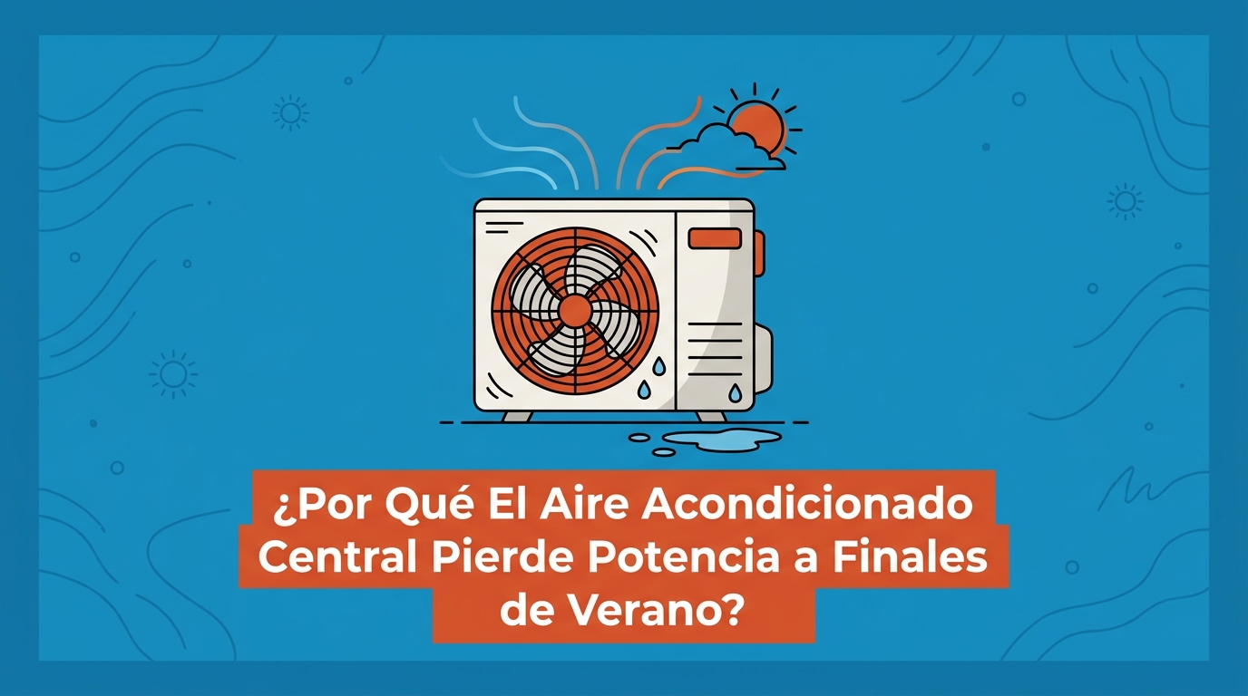 Por Qué El Aire Acondicionado Central Pierde Potencia a Finales de Verano