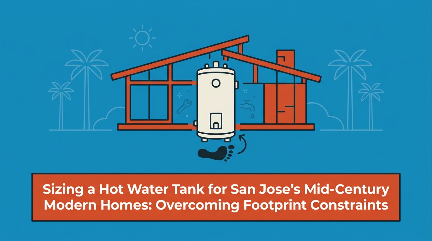 Sizing a Hot Water Tank for San Jose's Typical Mid-Century Modern Homes