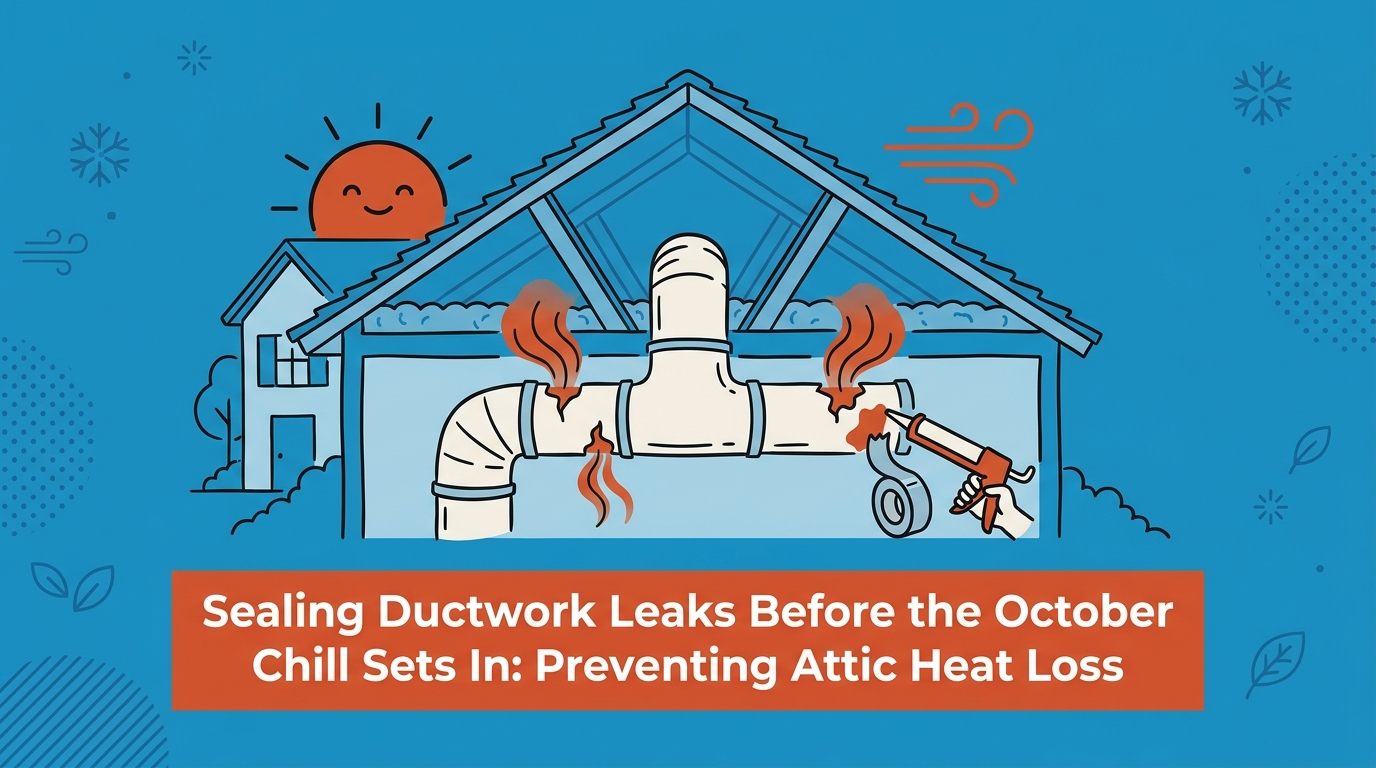 Sealing Ductwork Leaks Before the October Chill Sets In
