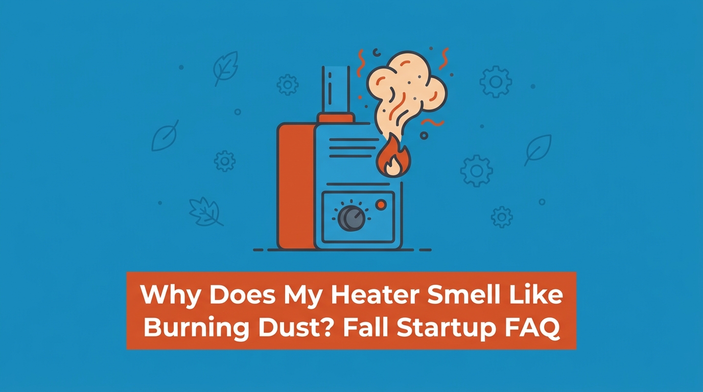Why Does My Heater Smell Like Burning Dust? Fall Startup FAQ