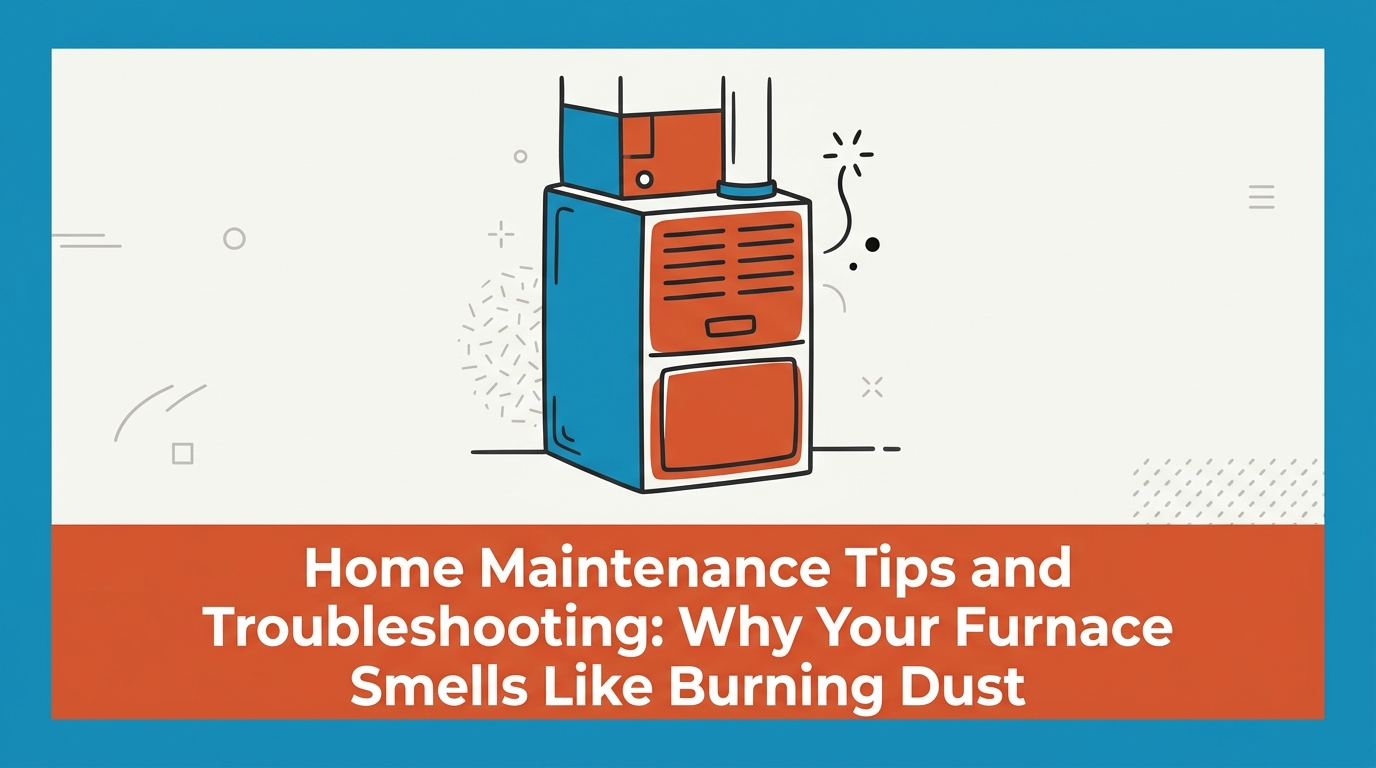 Home Maintenance Tips and Troubleshooting: Why Your Furnace Smells Like Burning Dust