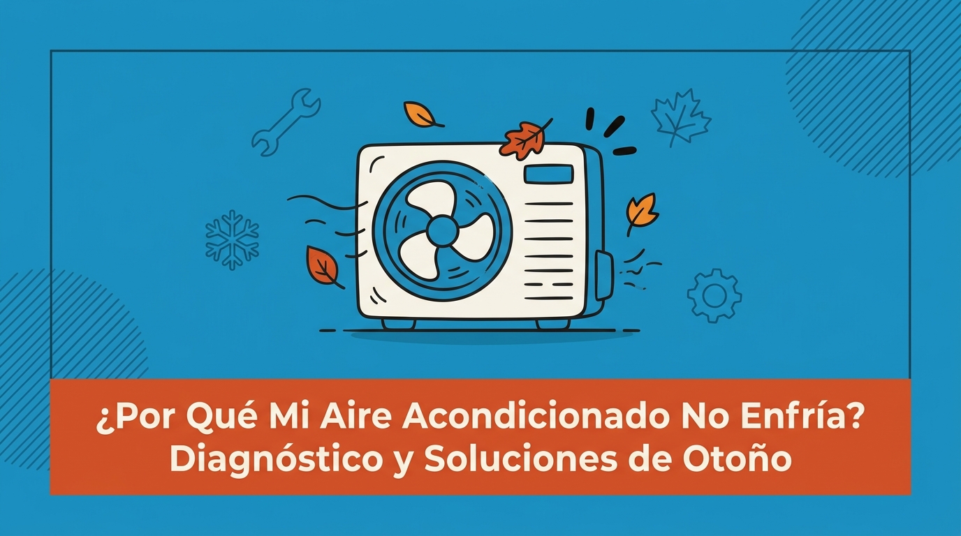 ¿Por Qué Mi Aire Acondicionado No Enfría? Diagnóstico y Soluciones de Otoño