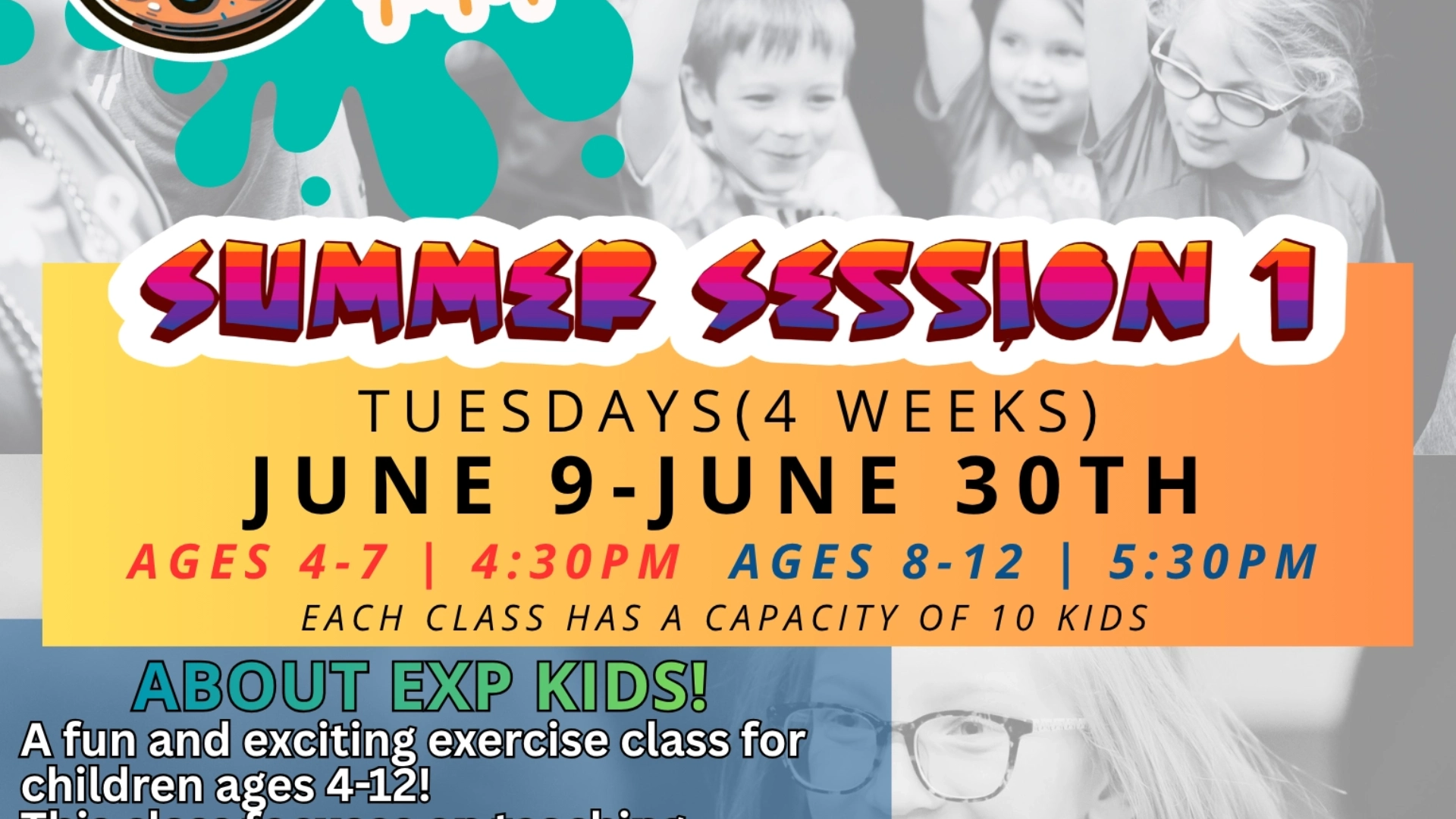 EXP Kids Summer Session 1