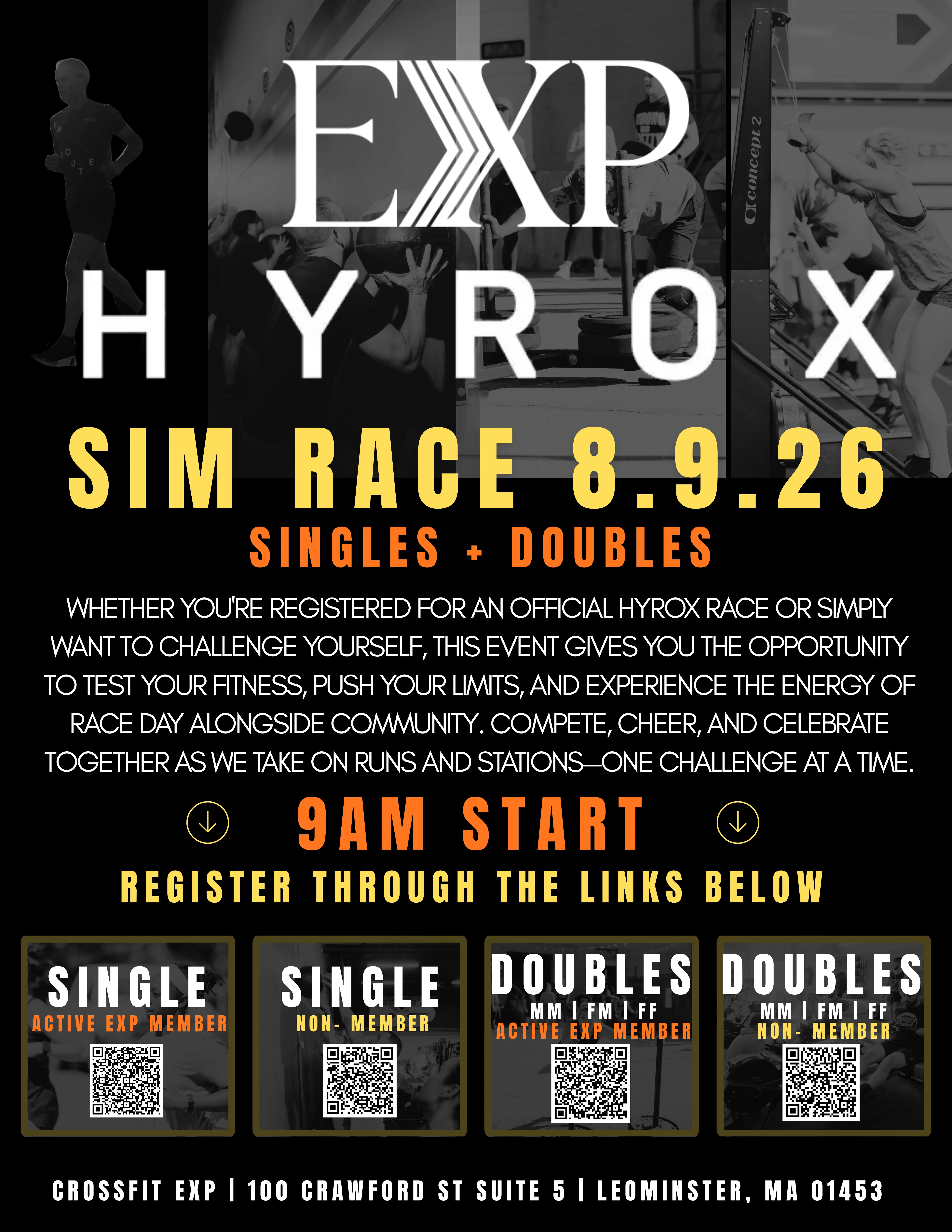 HYROX Sim Race