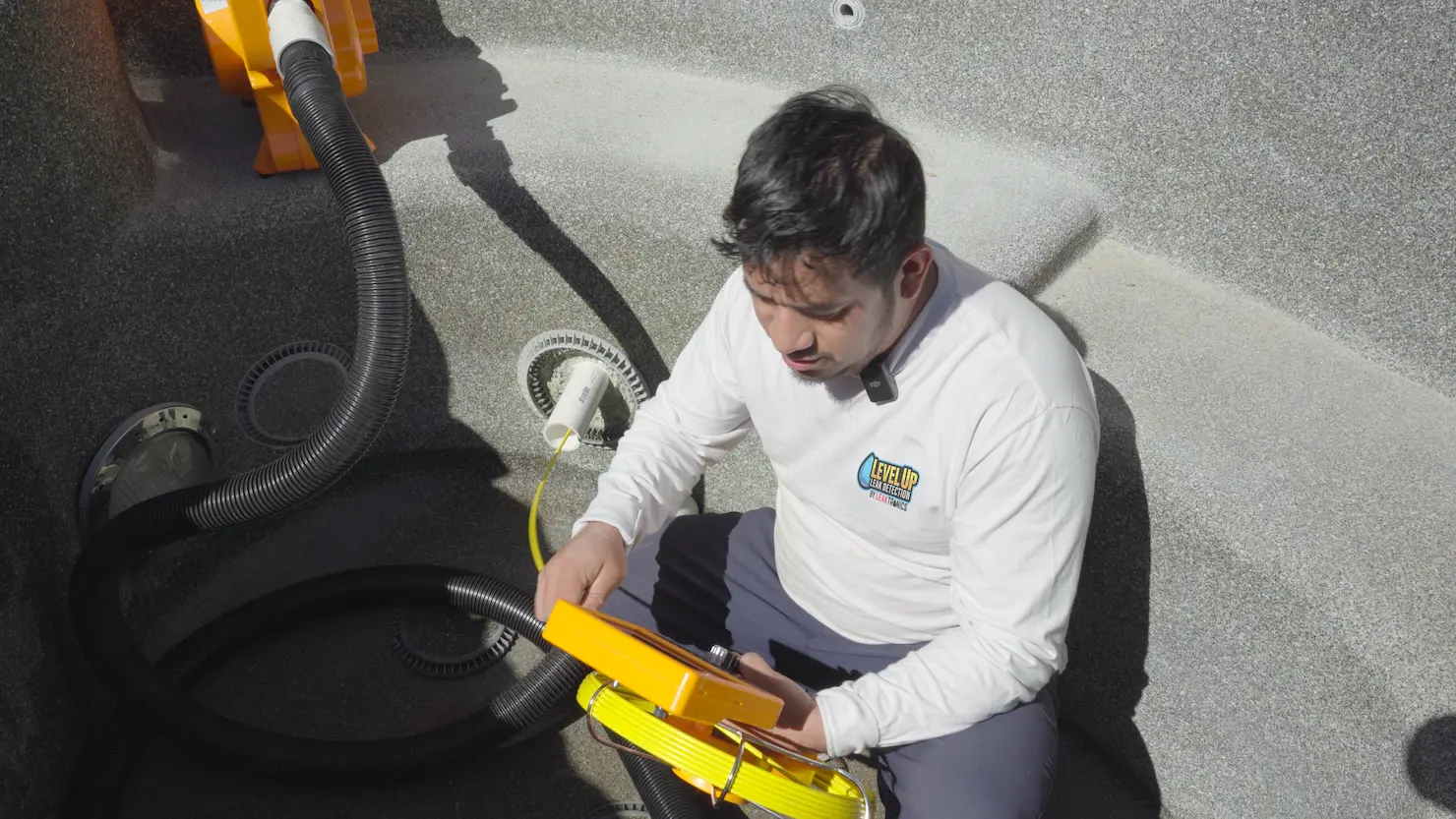 Pool leak detection