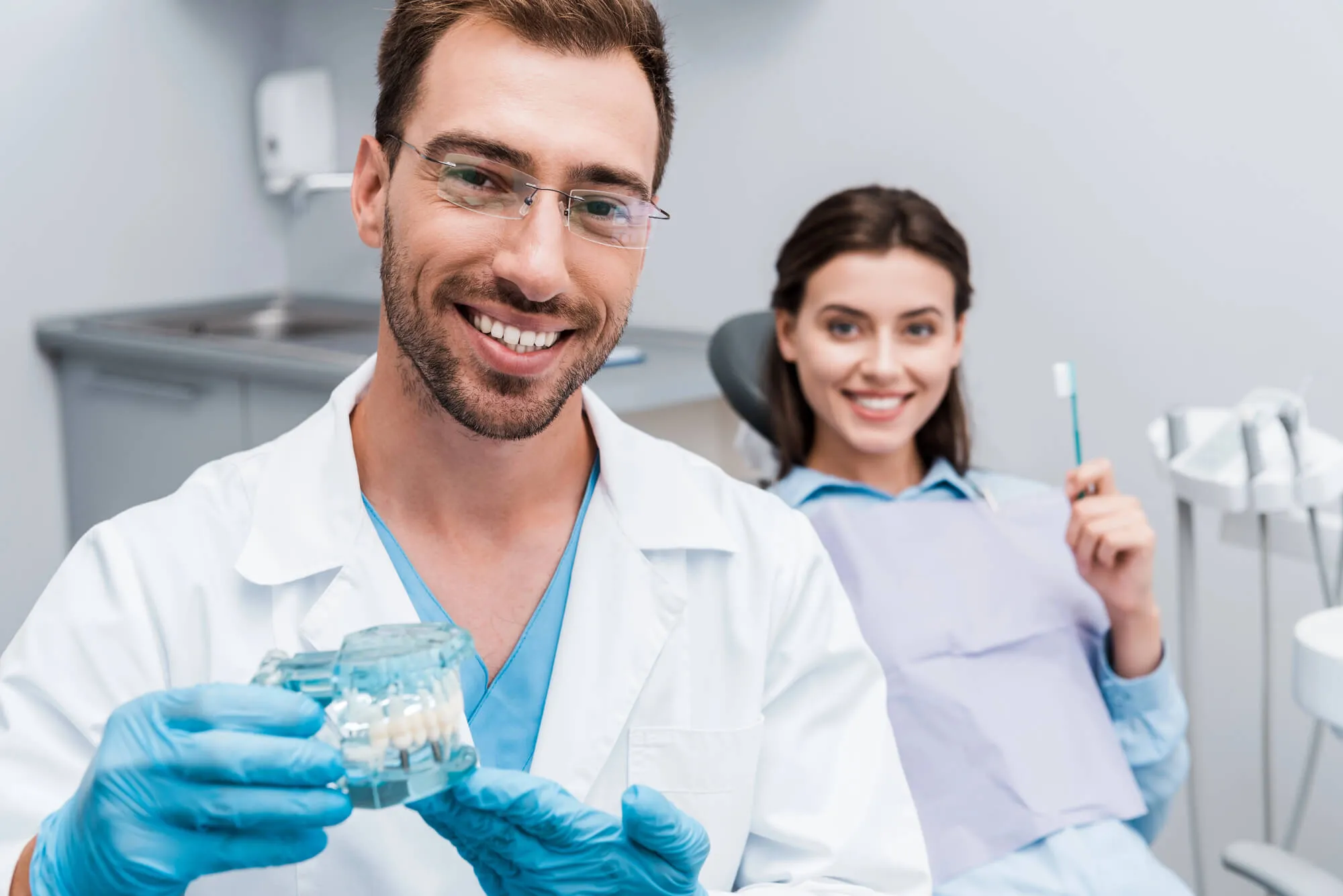 Affordable dentist Marietta smiling