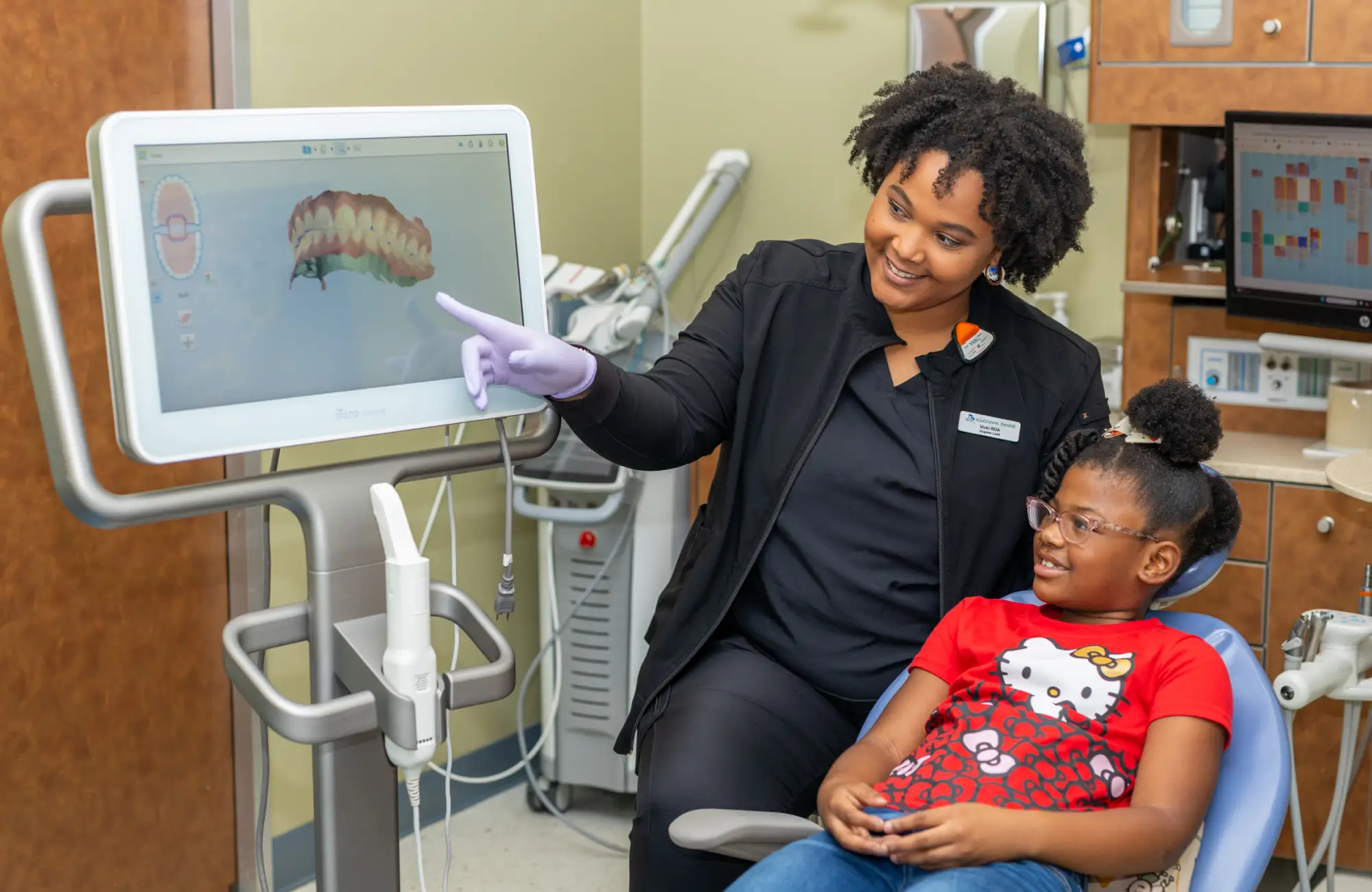 Pediatric crowns at Kidstown Dental, Katy, TX