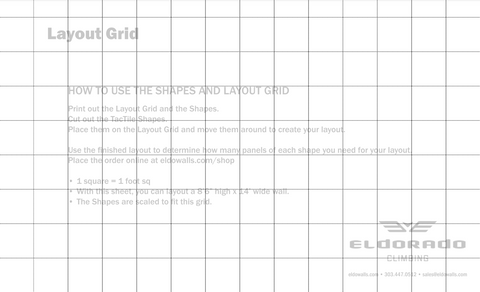 DIY climbing wall layout planner