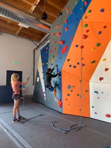 Belaying at NAC