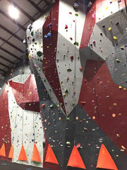 Fitness gyms around the country are adding climbing walls.