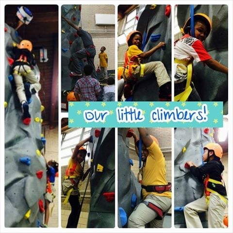 Little Climbers at Chicago’s Rebecca K. Crown Youth Center