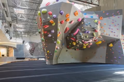Hex Wing Climbing Walls built by Eldorado Climbing Walls