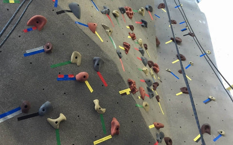 Catonsville Family Center YMCA rock climbing wall