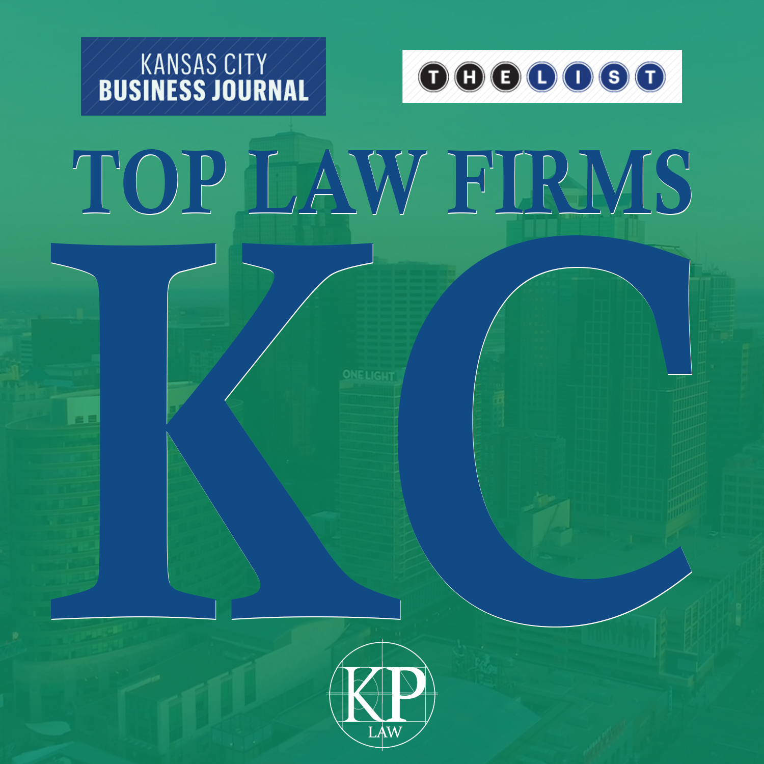 Banner image for The Business Journal Names Kennyhertz Perry as One of the Top Law Firms in Kansas City