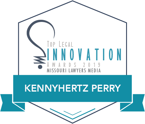 Banner image for Kennyhertz Perry Recognized as a 2019 Top Legal Innovation Honoree in Missouri Lawyers Weekly