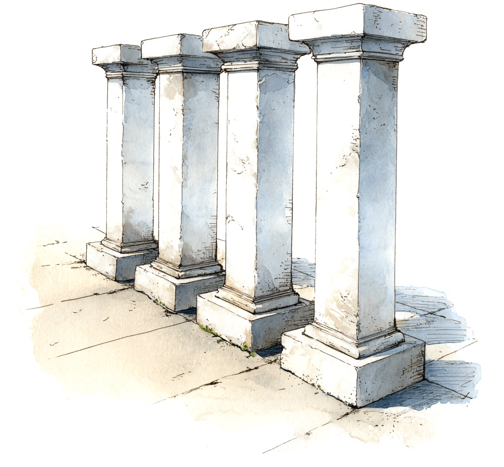 Image of strong pillars of ecommerce