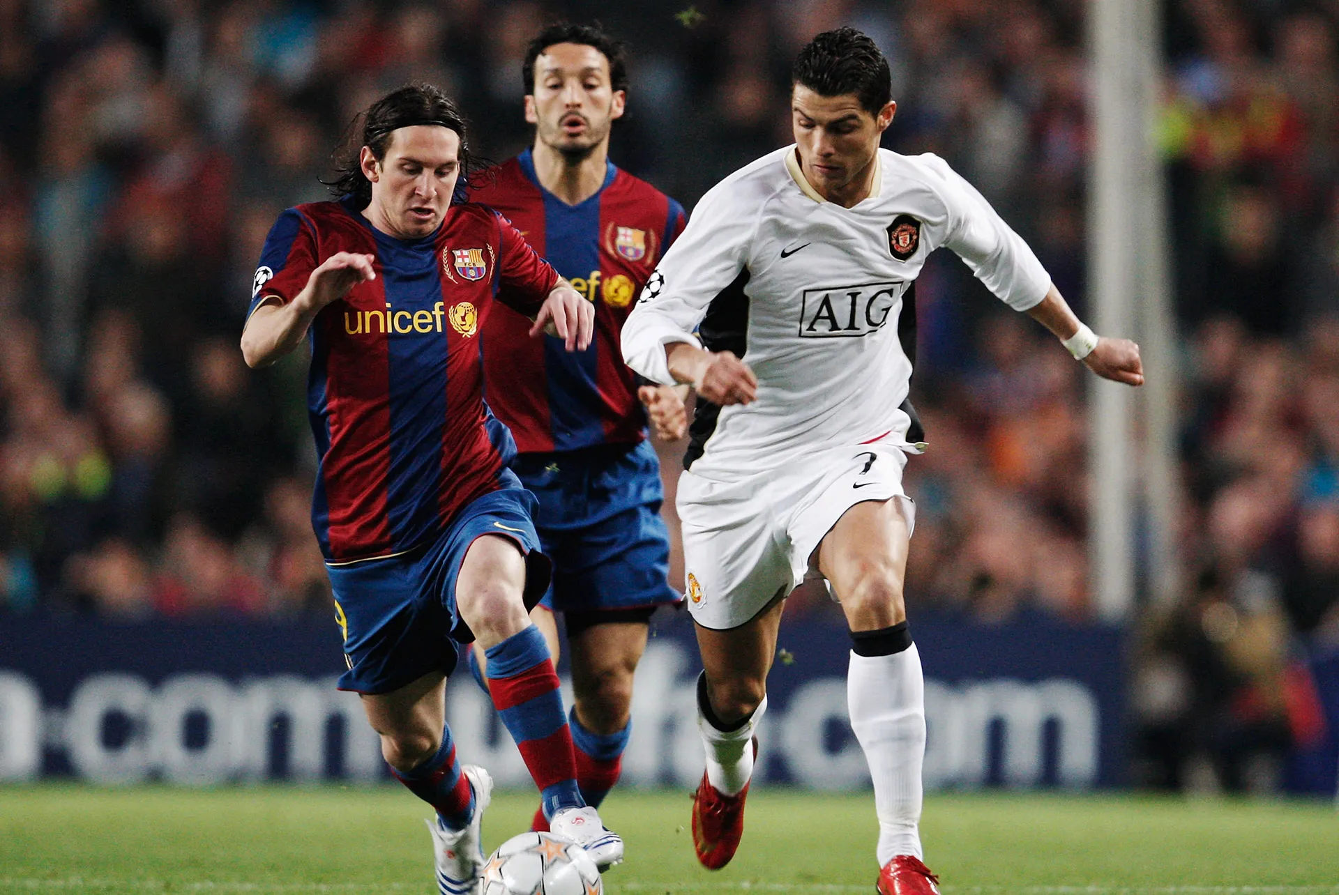 An image of Cristiano Ronaldo playing football