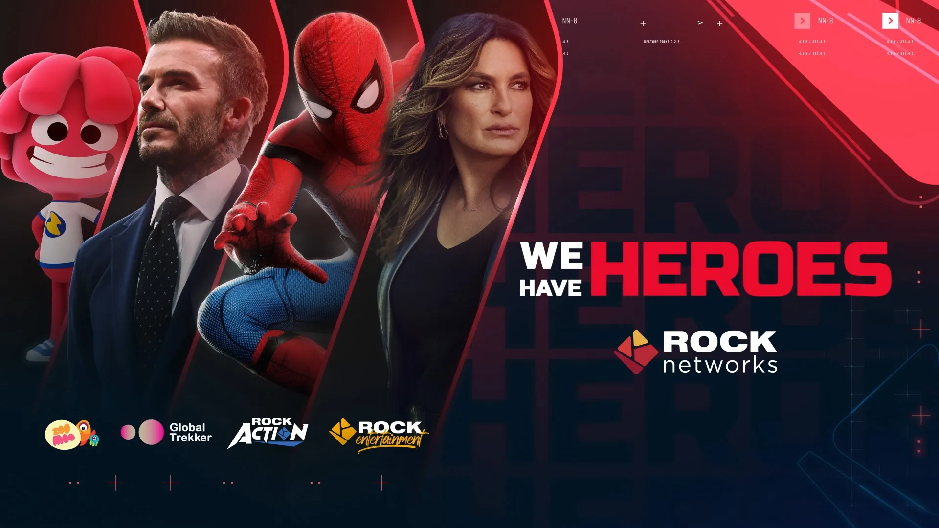 ROCK Networks We Have Heroes banner