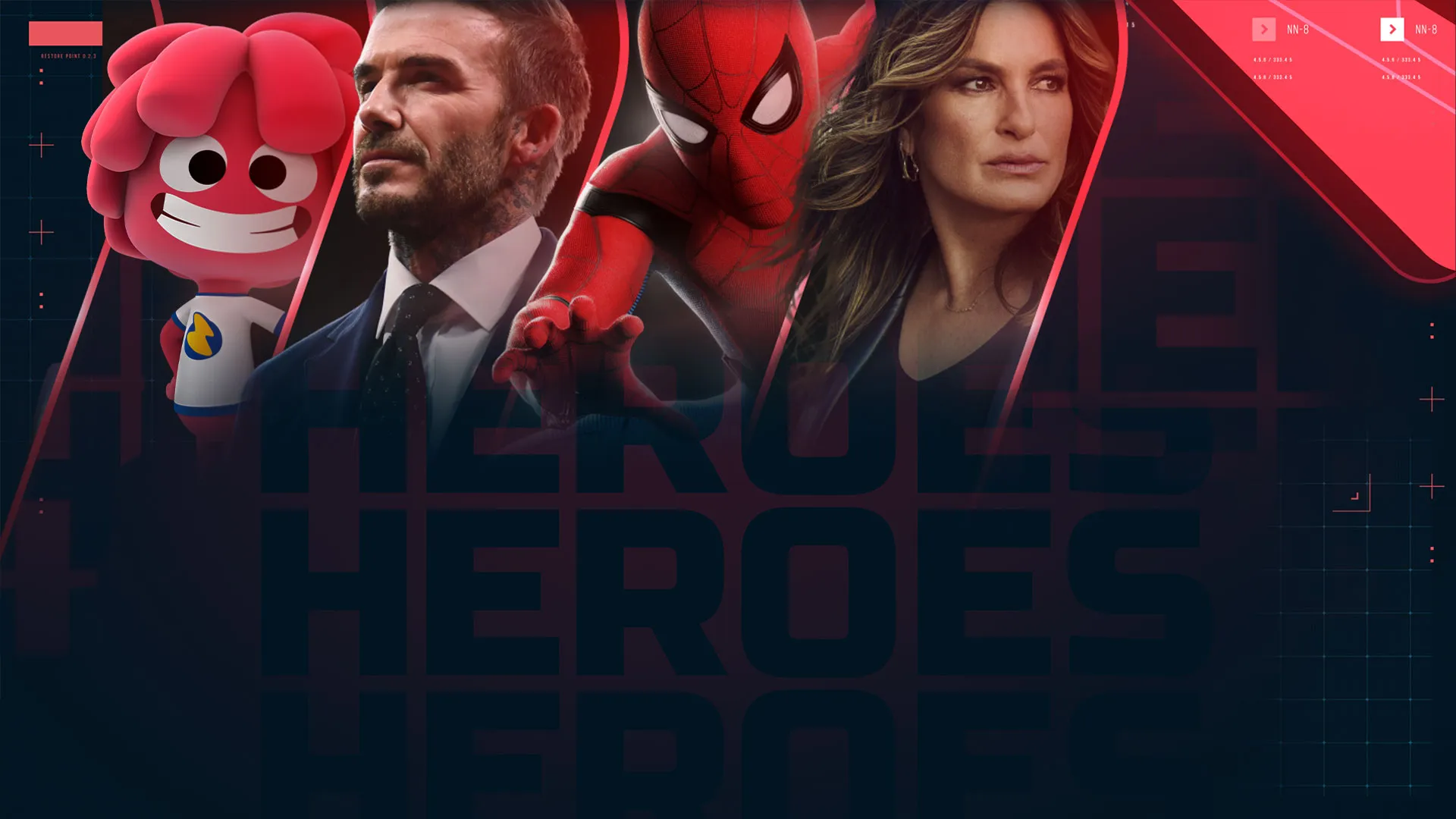 ROCK Networks We Have Heroes background image