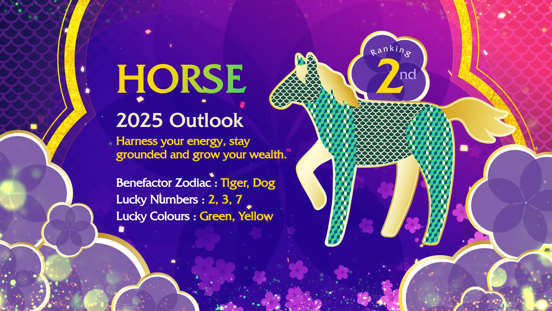 ROCK Networks Lunar New Year 2025 prediction horse