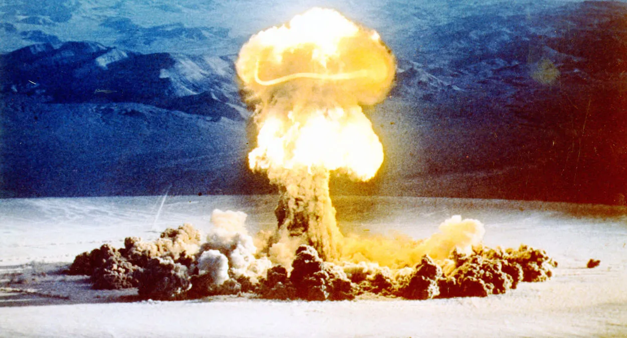 A-Bombs Over Nevada
